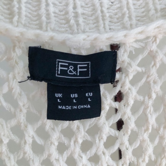 Crochet Fringe Sleeve Cardigan - Picture 4 of 6